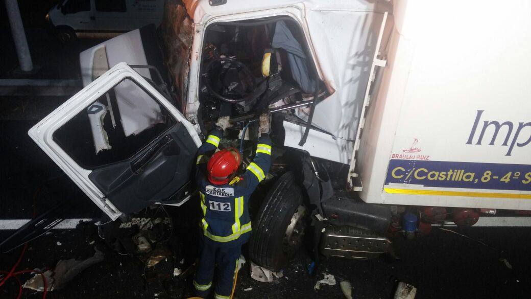 Colisión múltiple en Ambrosero