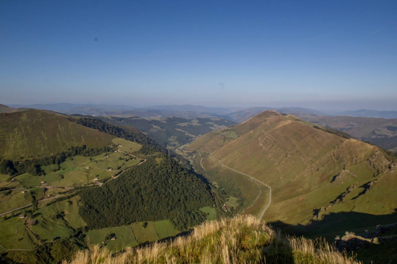 El paisaje desde el Mirador del pas