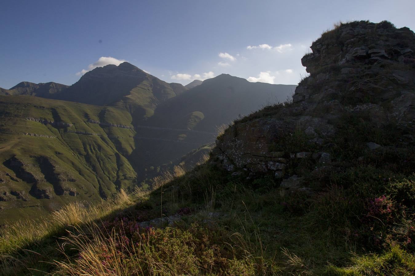 El paisaje desde el Mirador del pas