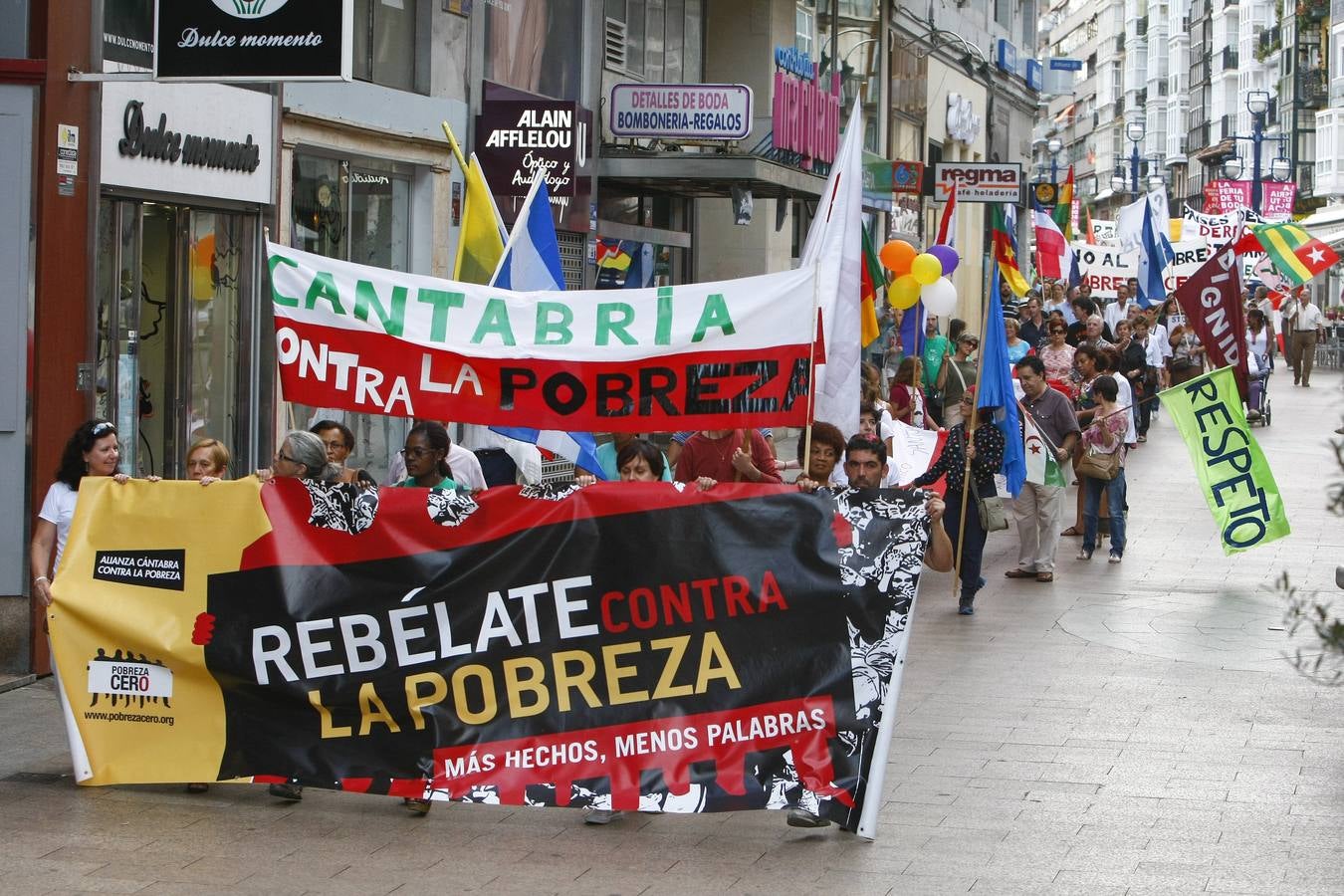 Marcha contra la pobreza