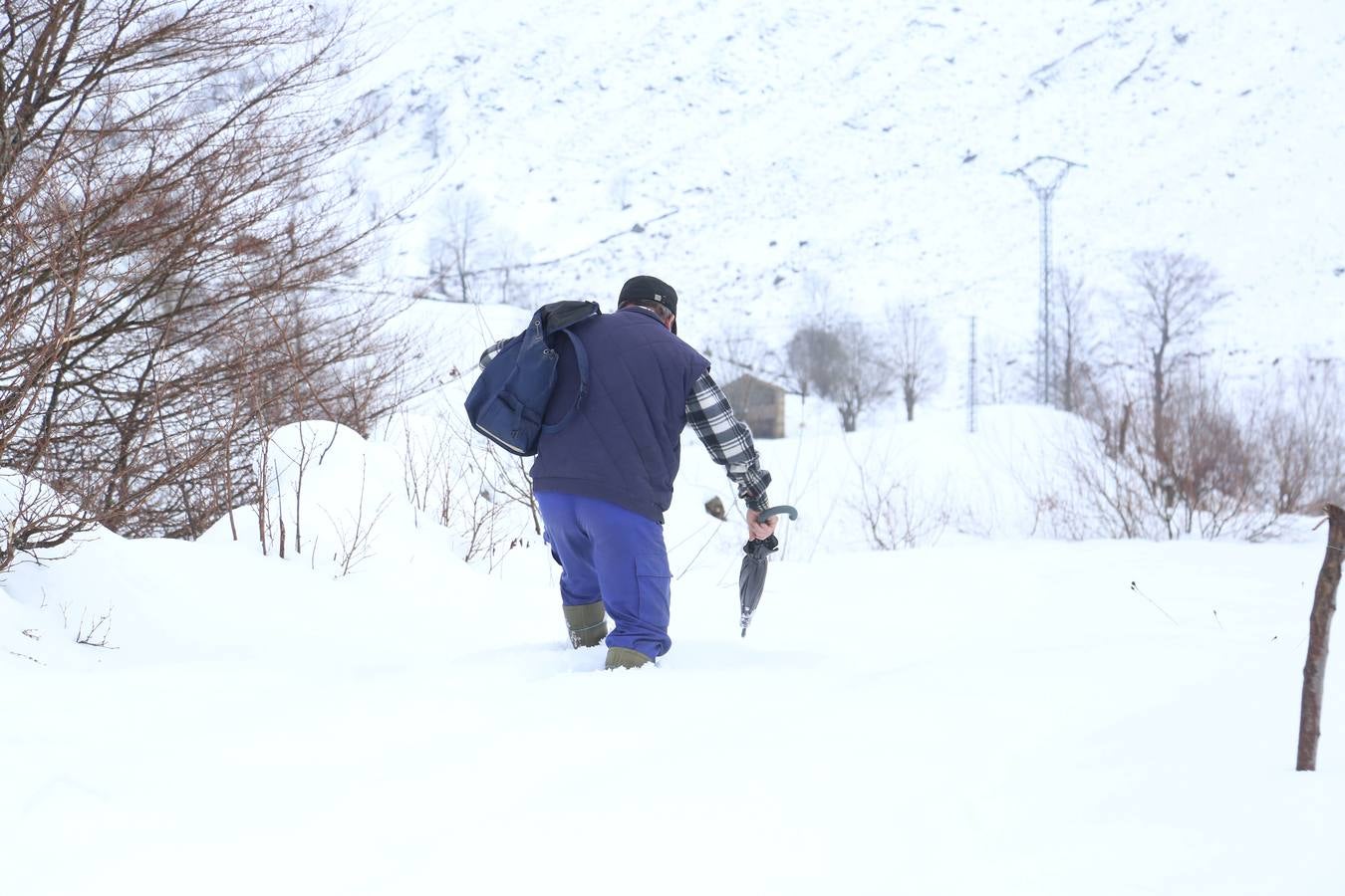 Nieve en Lunada