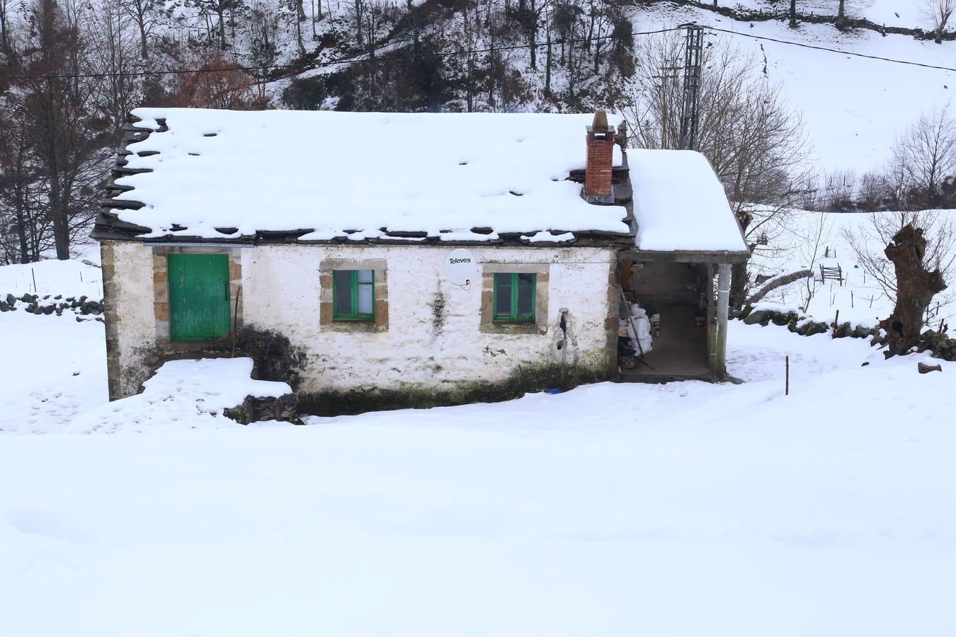 Nieve en Lunada