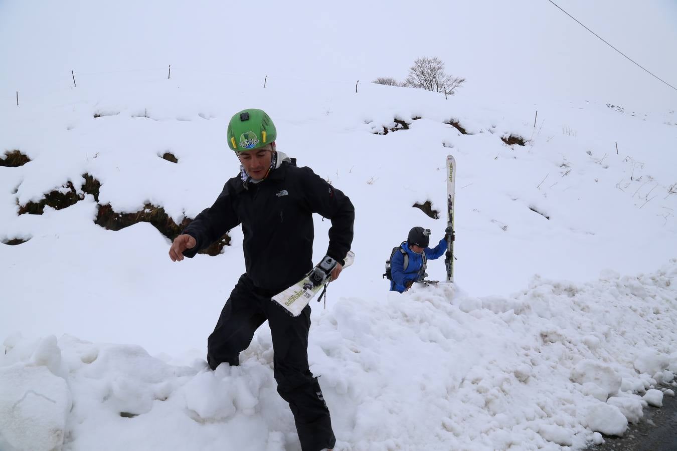 Nieve en Lunada