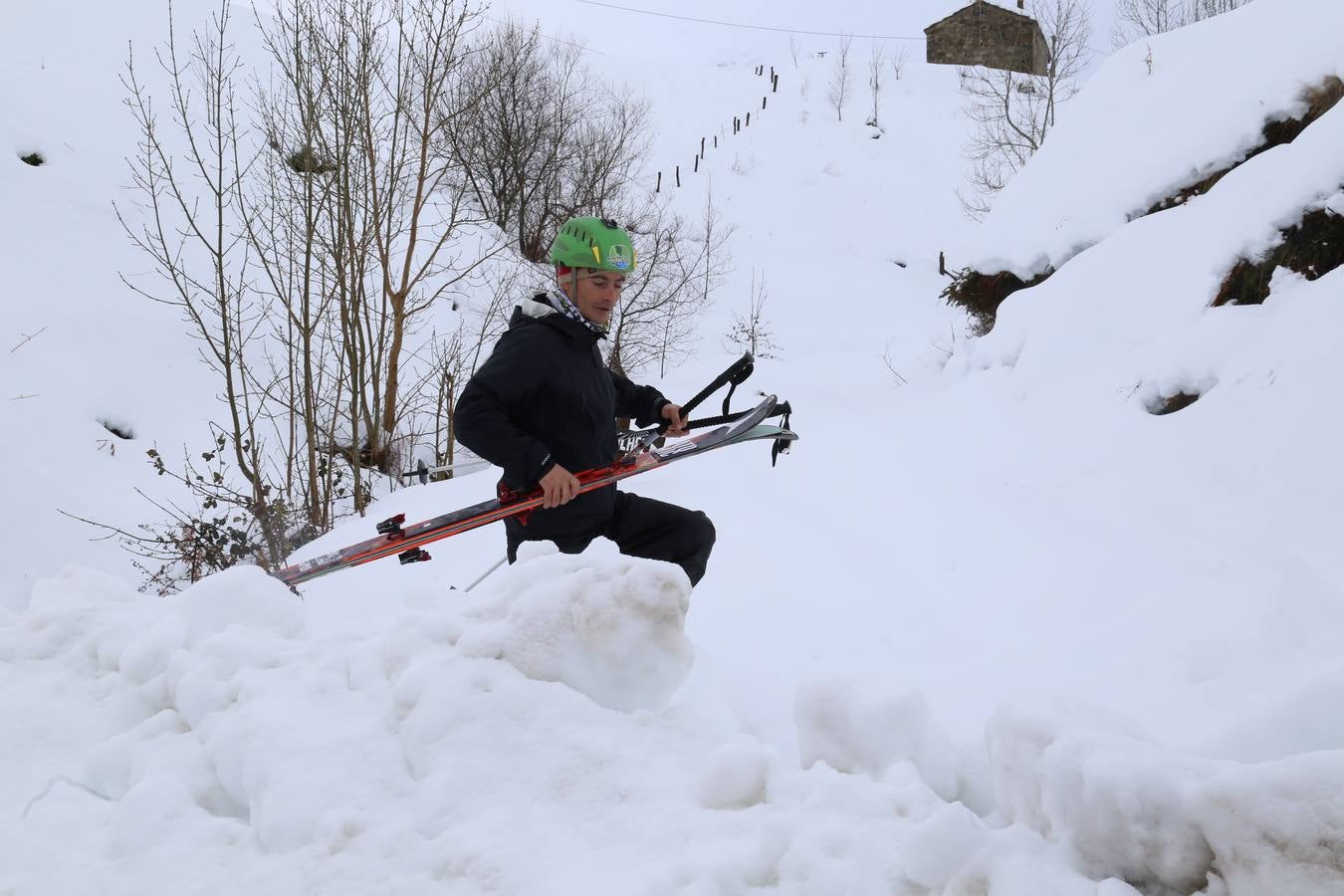 Nieve en Lunada