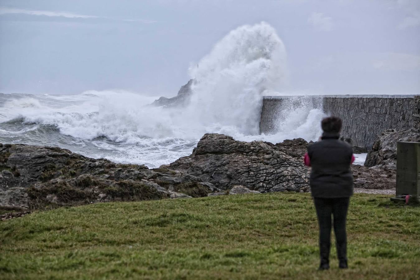 Temporal en San Vicente de la Barquera