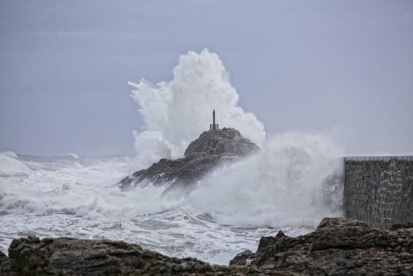 Temporal en San Vicente de la Barquera