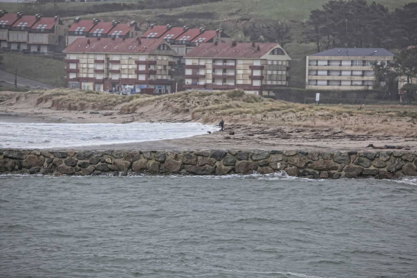 Temporal en San Vicente de la Barquera