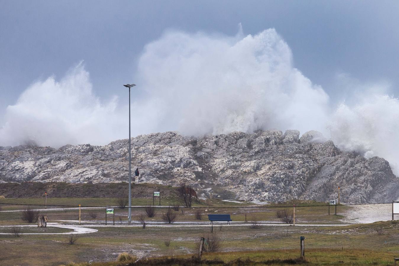 Temporal en la Virgen del Mar