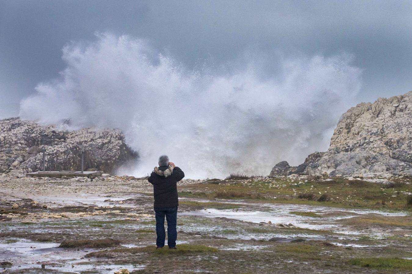 Temporal en la Virgen del Mar