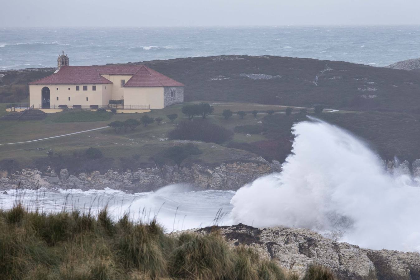 Temporal en la Virgen del Mar