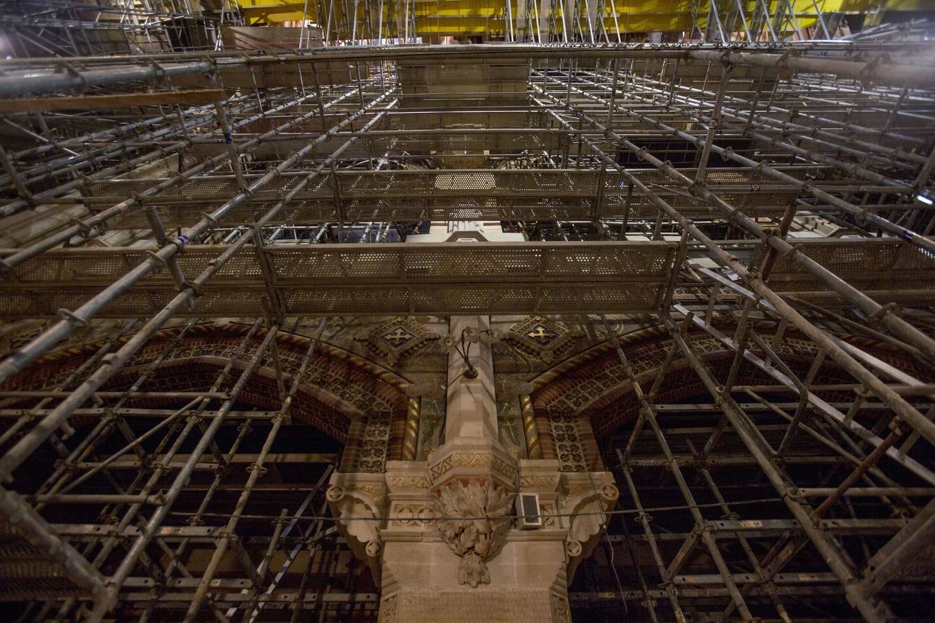 La rehabilitación de la iglesia edel Seminario Mayor