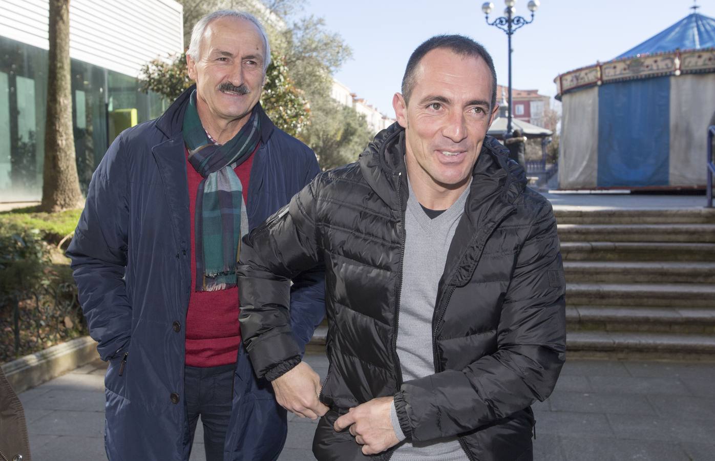 José Antonio Sañudo 'Tuto'y Pedro Munitis