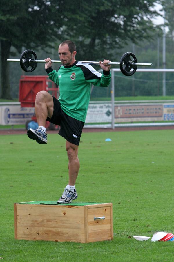 Concentración pretemporada 2009-10, en Rees (Alemania).