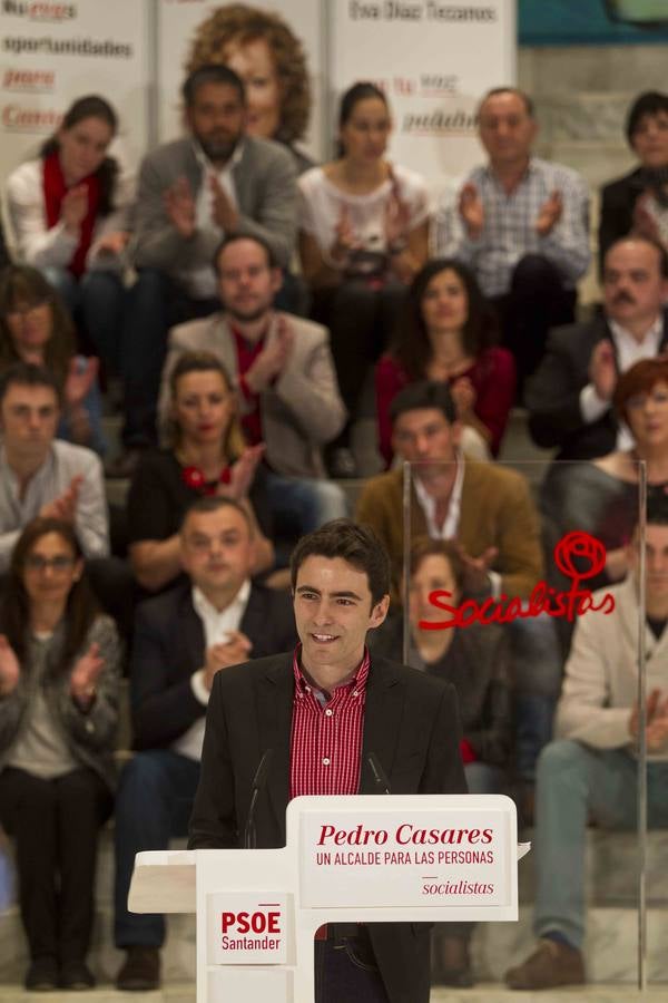 Presentación de la candidatura de Casares