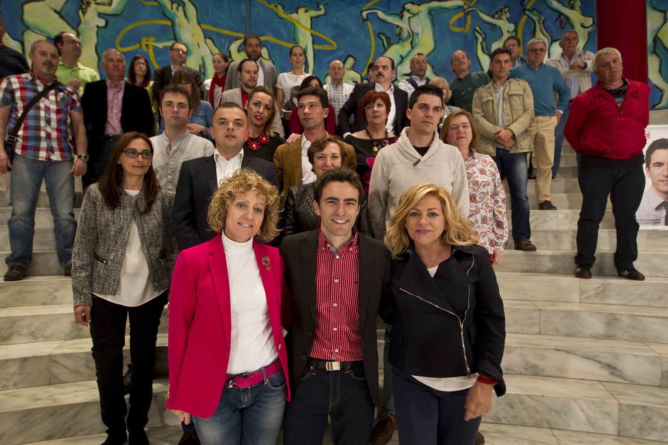 Presentación de la candidatura de Casares