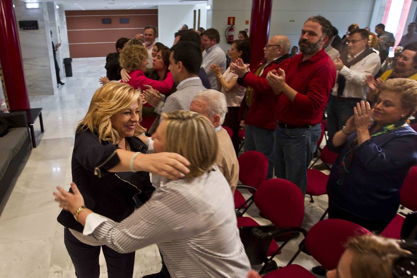 Presentación de la candidatura de Casares