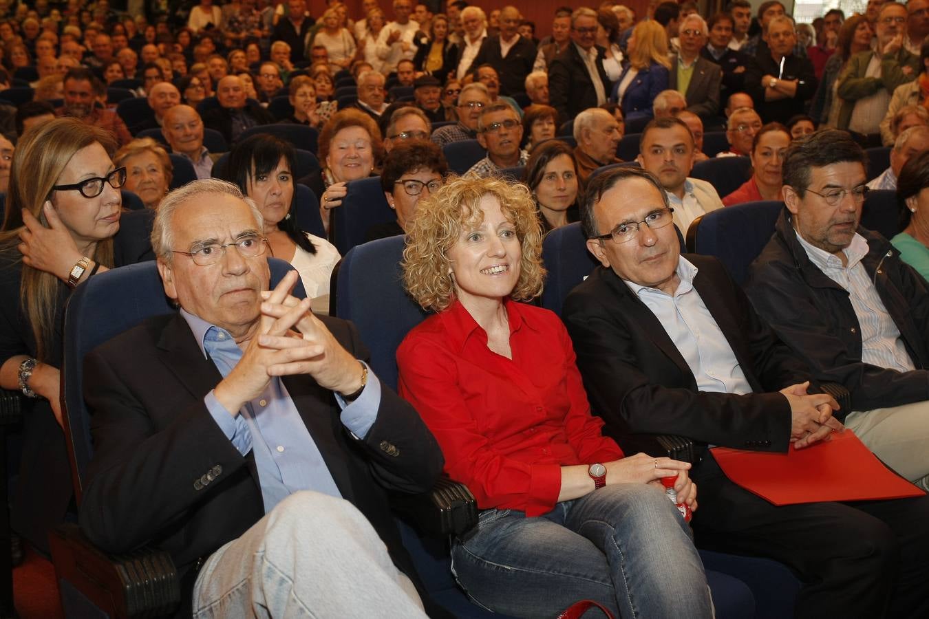 Mitin de Alfonso Guerra en Torrelavega