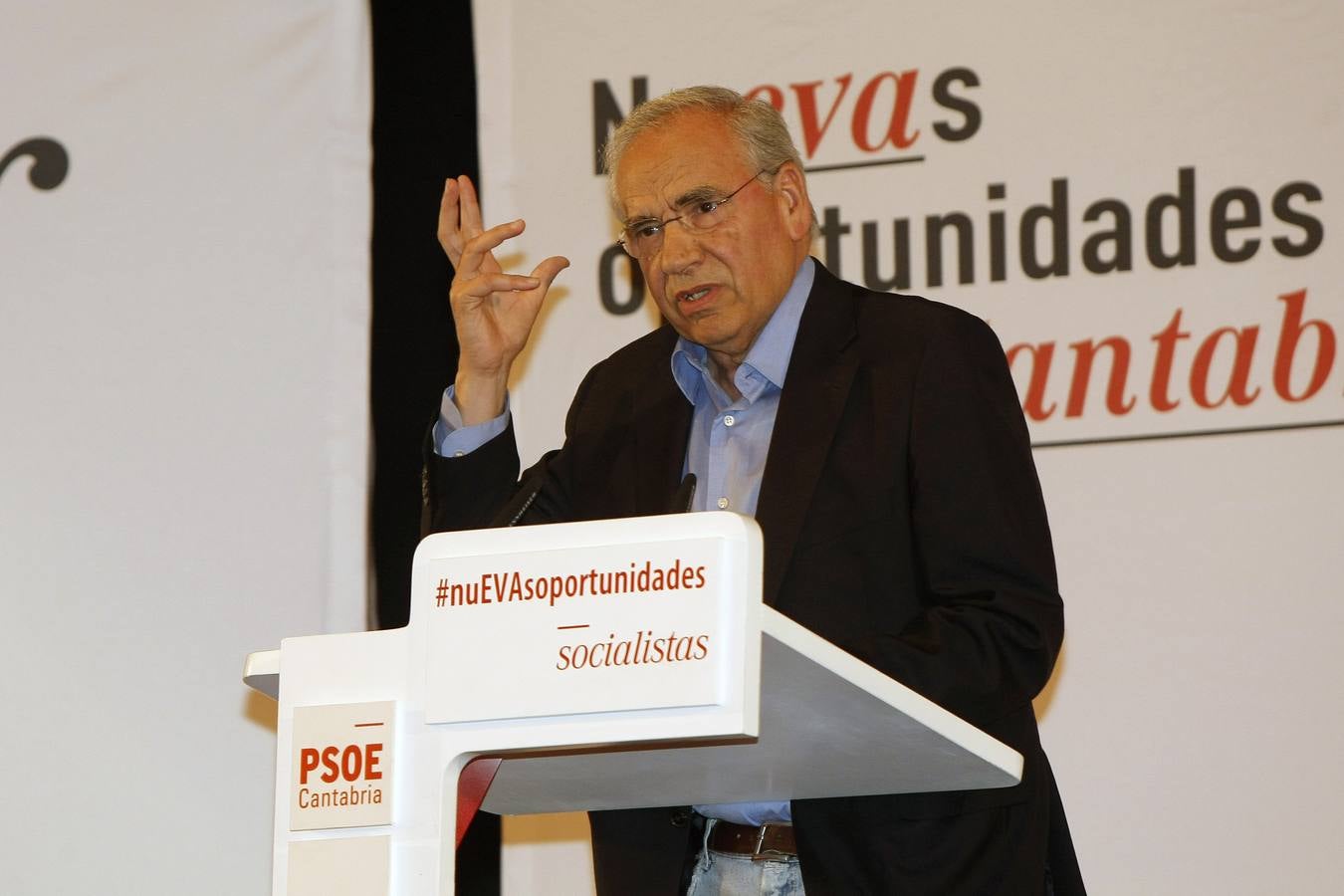 Mitin de Alfonso Guerra en Torrelavega