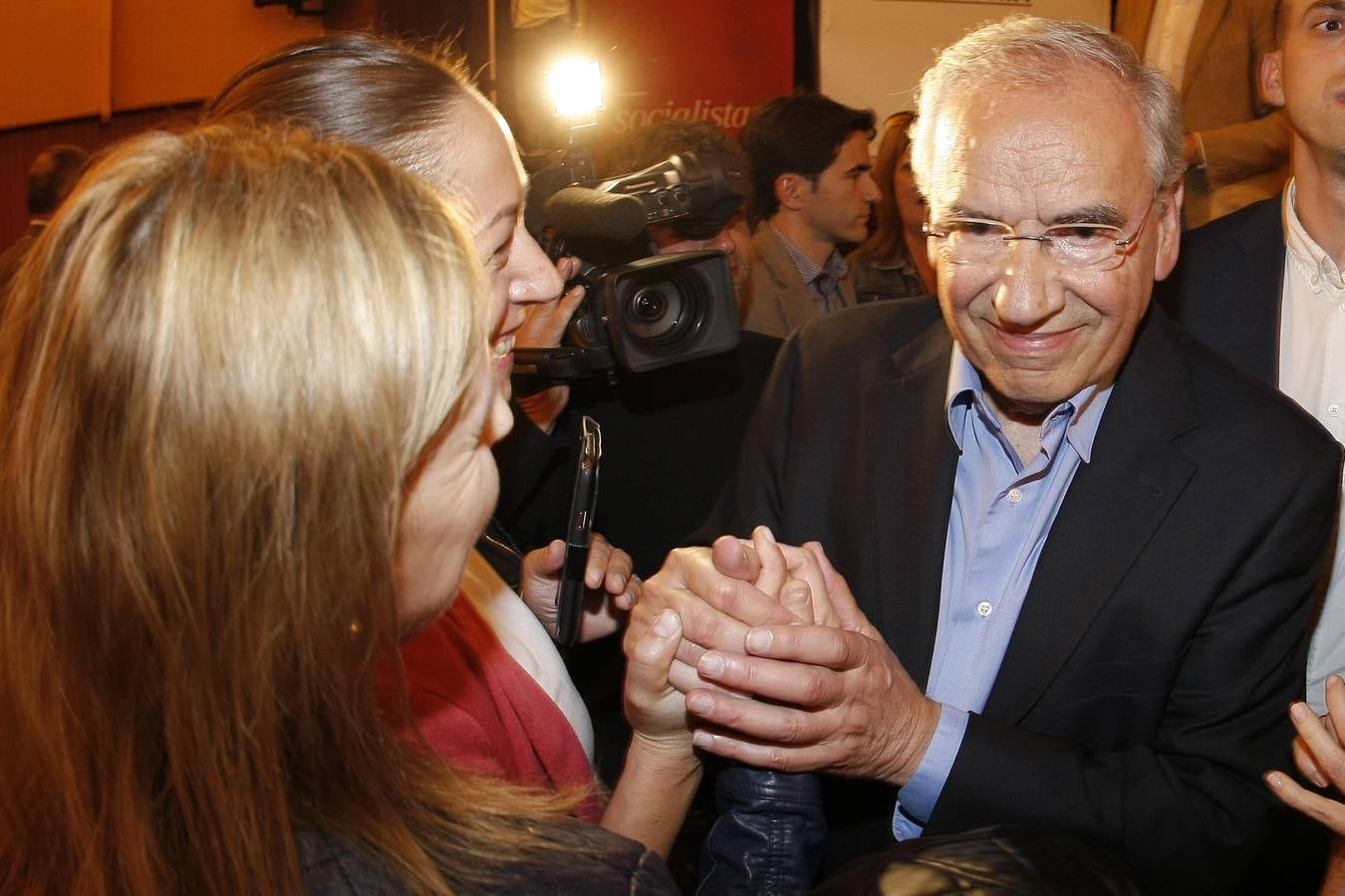 Mitin de Alfonso Guerra en Torrelavega