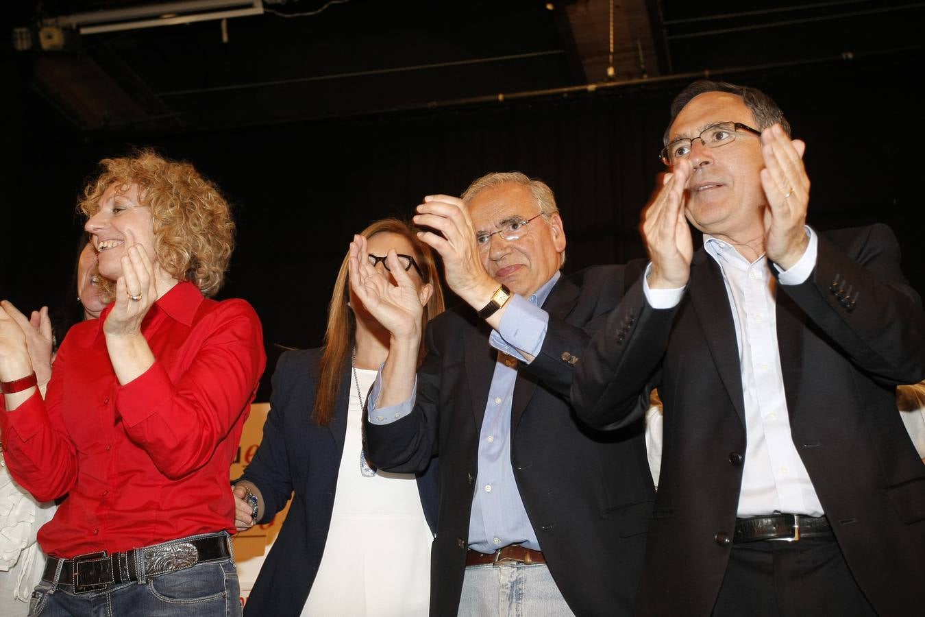Mitin de Alfonso Guerra en Torrelavega