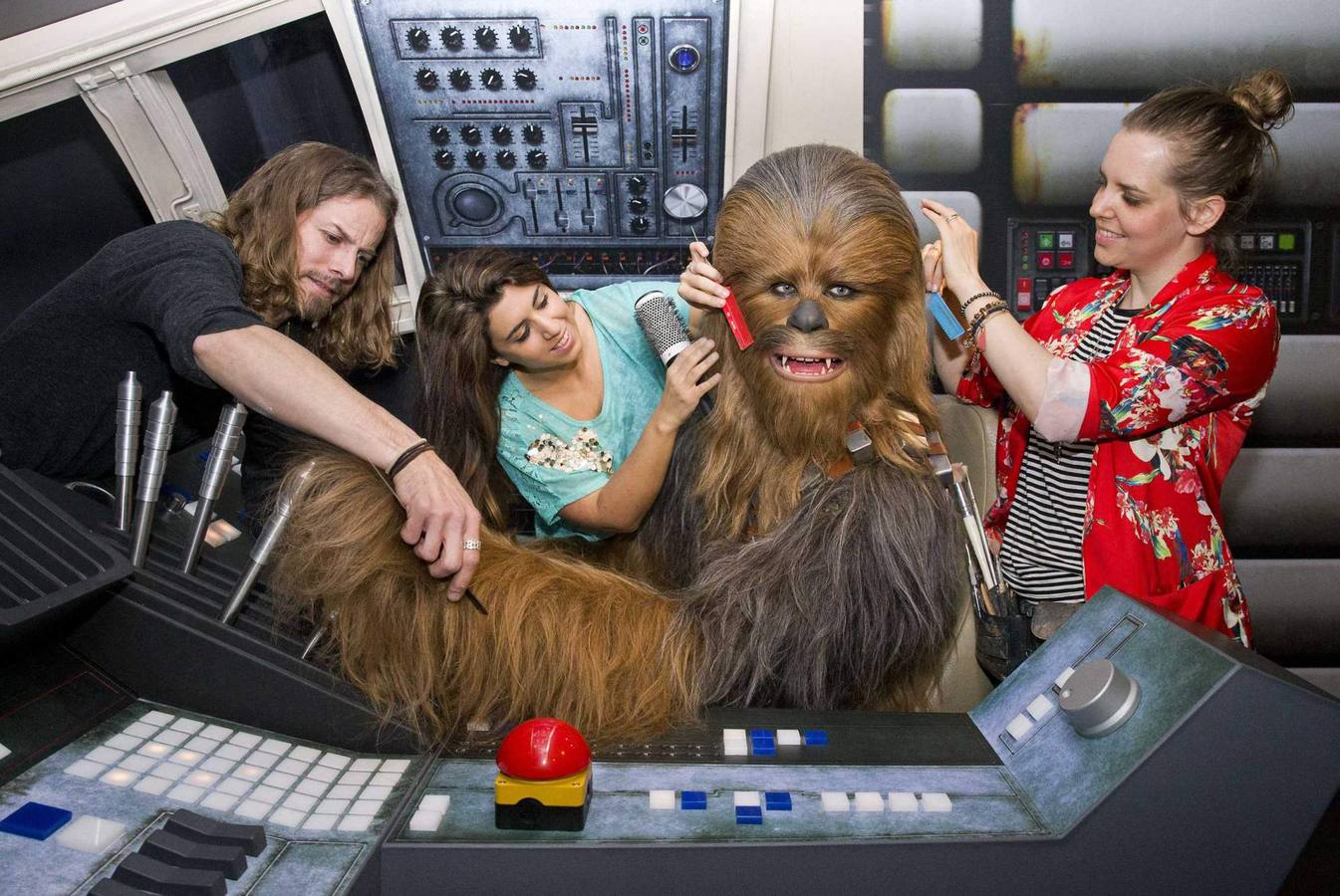 Asombrosas figuras de cera de los personajes de Star Wars en el Madame Tussauds