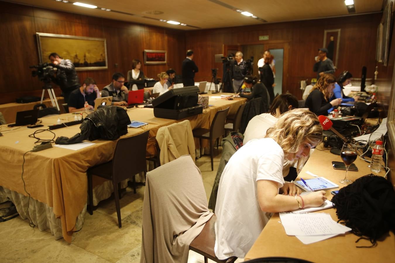 La noche electoral en el PP