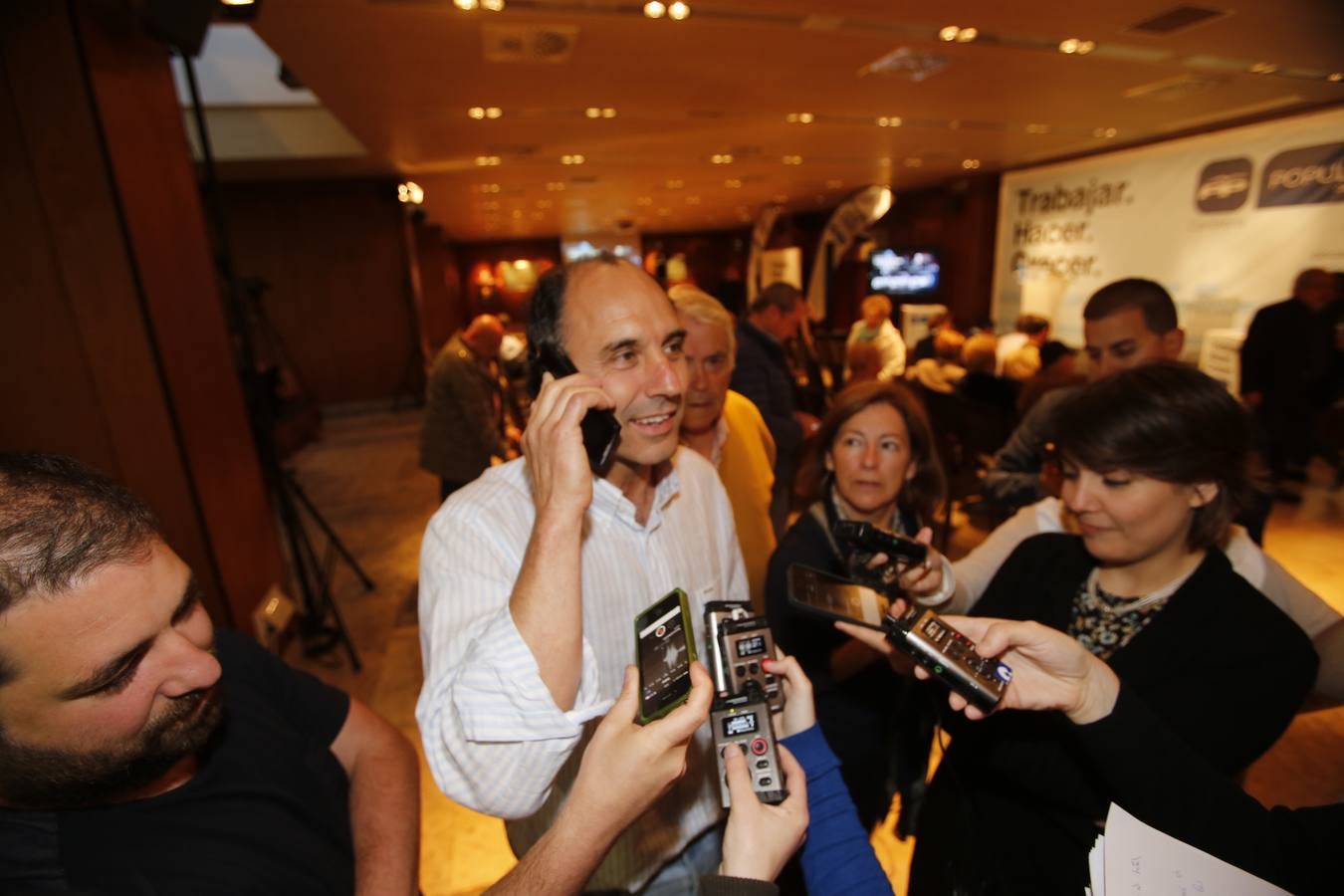 La noche electoral en el PP