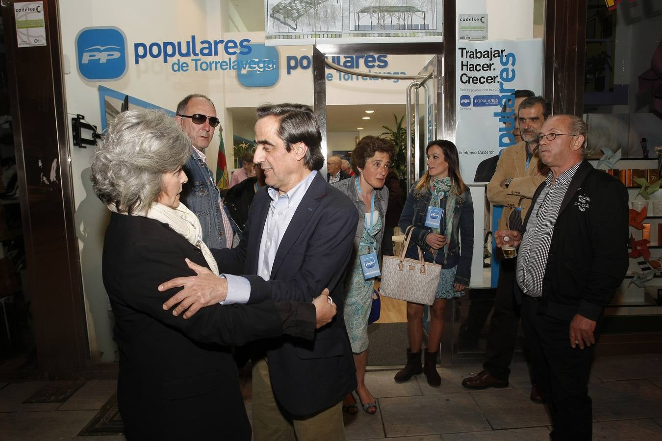 La noche electoral en el PP