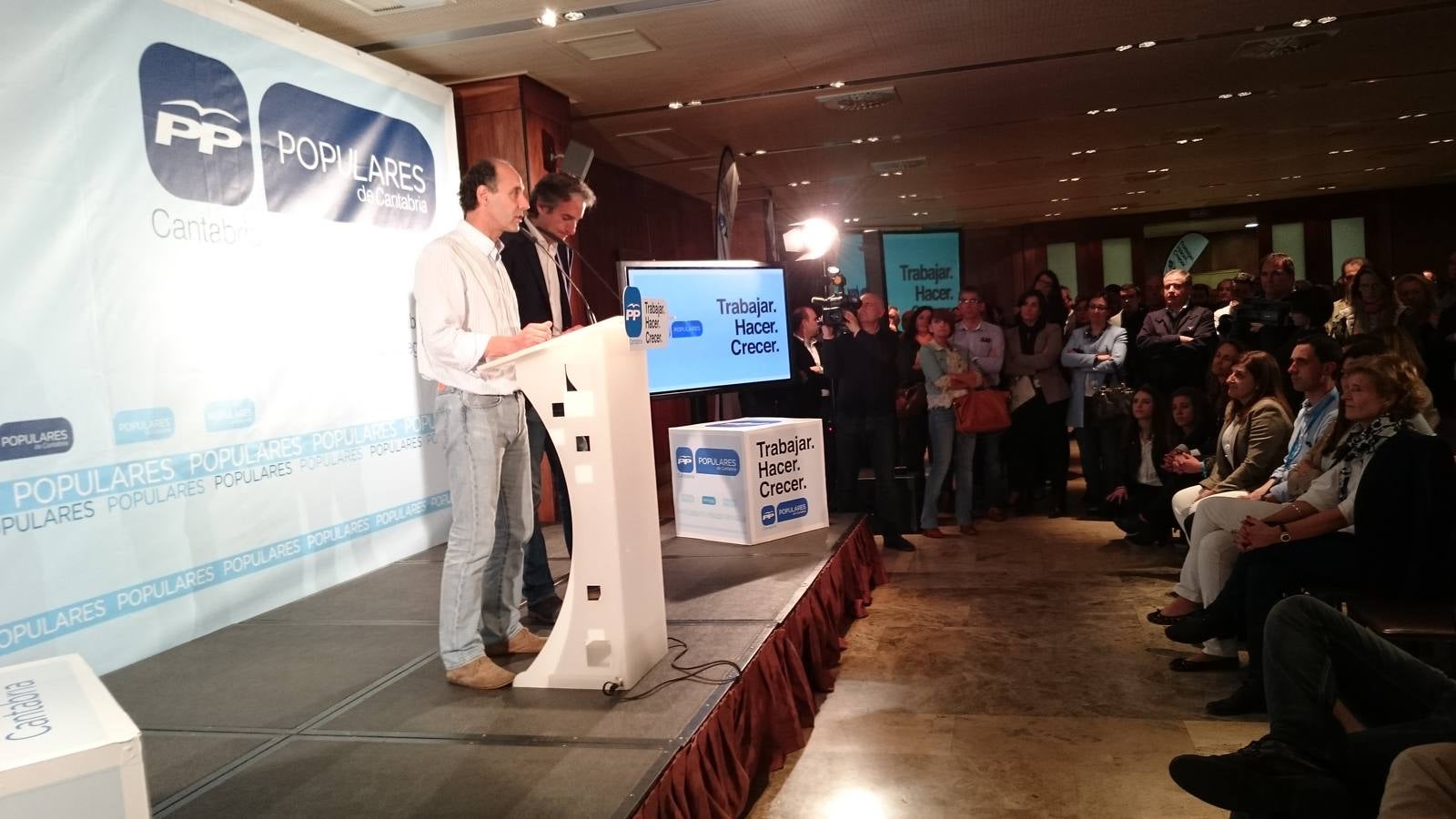 La noche electoral en el PP