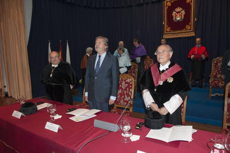 Inauguración de los cursos de verano de la UIMP, con Méndez Vigo