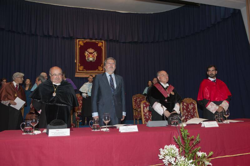 Inauguración de los cursos de verano de la UIMP, con Méndez Vigo
