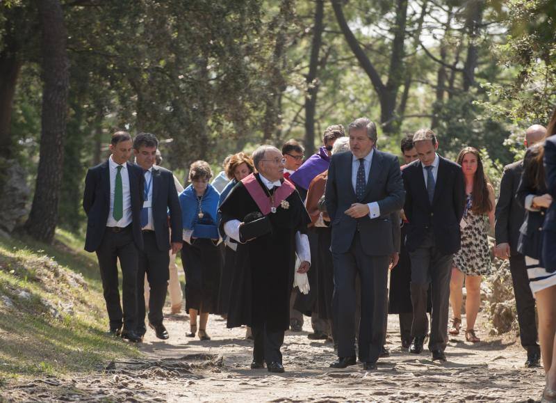 Inauguración de los cursos de verano de la UIMP, con Méndez Vigo