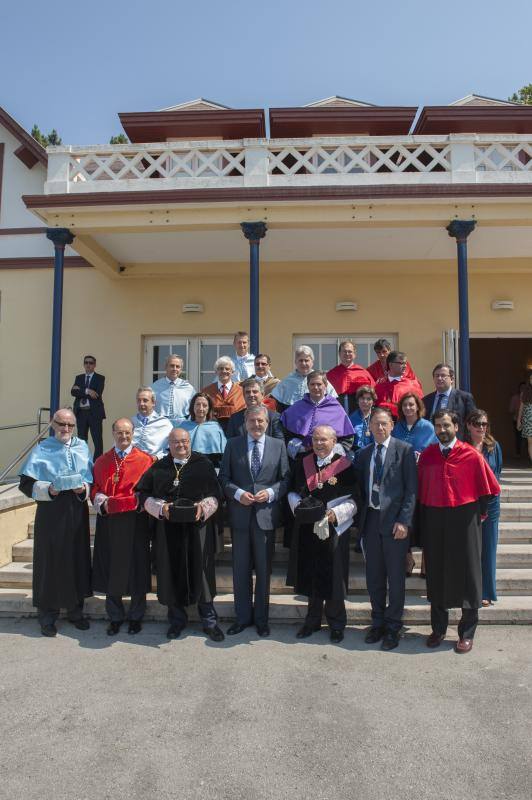 Inauguración de los cursos de verano de la UIMP, con Méndez Vigo