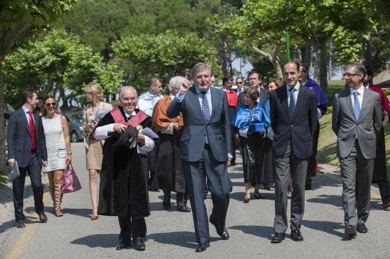Inauguración de los cursos de verano de la UIMP, con Méndez Vigo