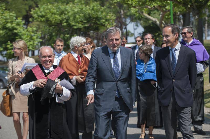 Inauguración de los cursos de verano de la UIMP, con Méndez Vigo