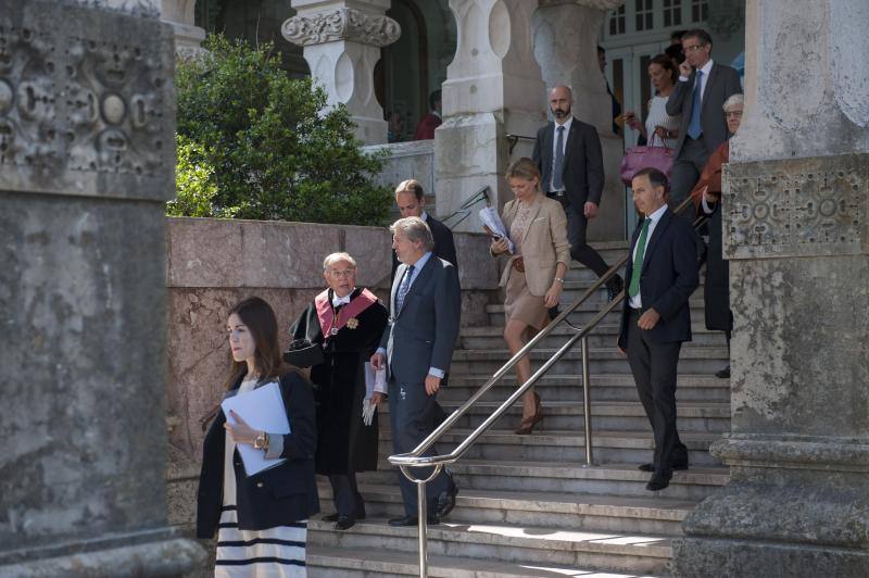 Inauguración de los cursos de verano de la UIMP, con Méndez Vigo