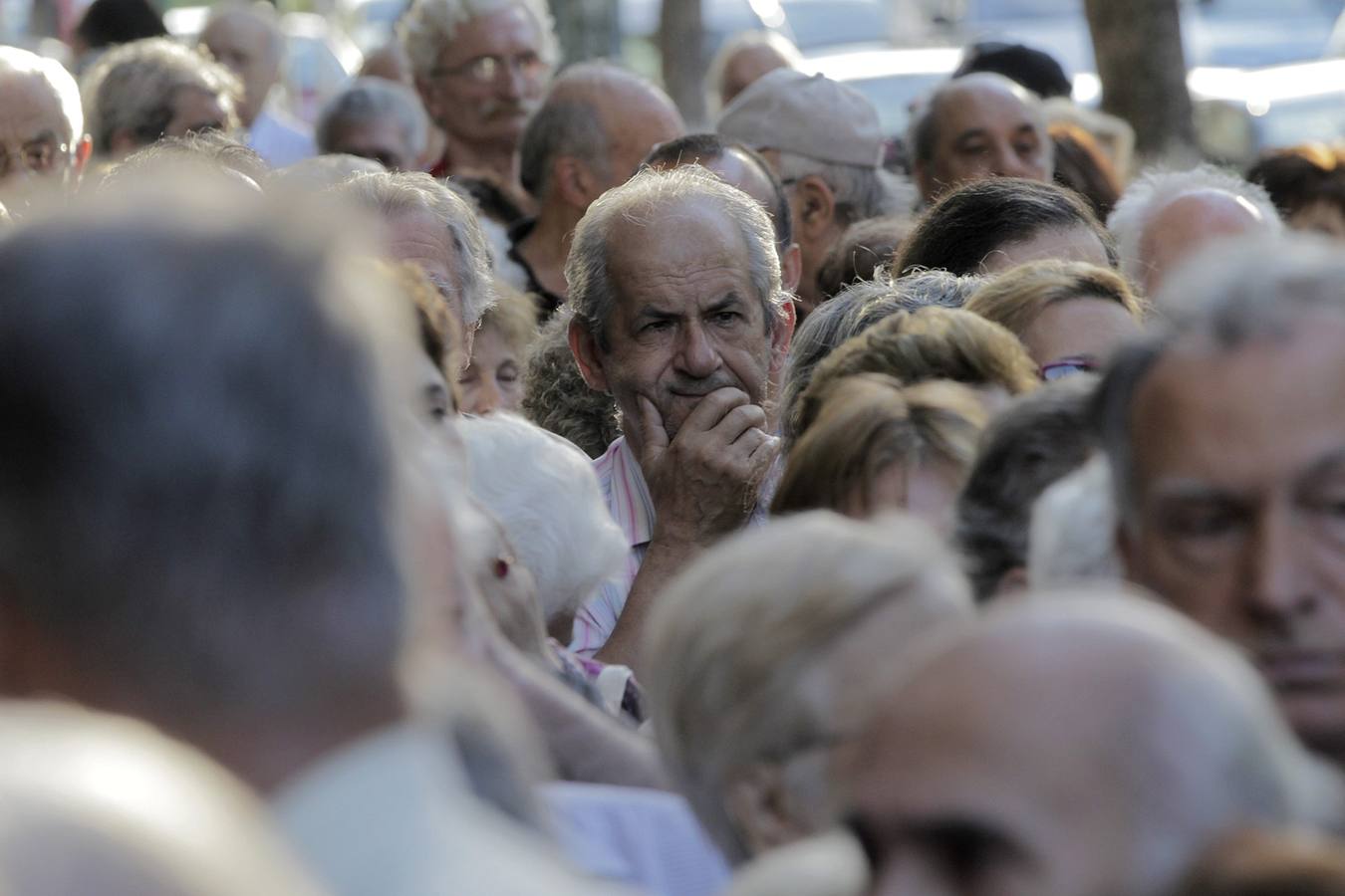 Caos entre los pensionistas griegos