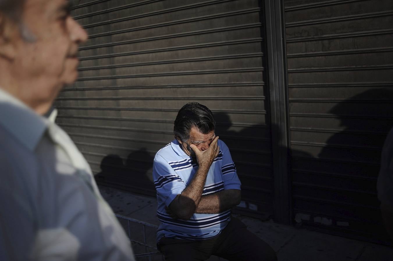 Caos entre los pensionistas griegos