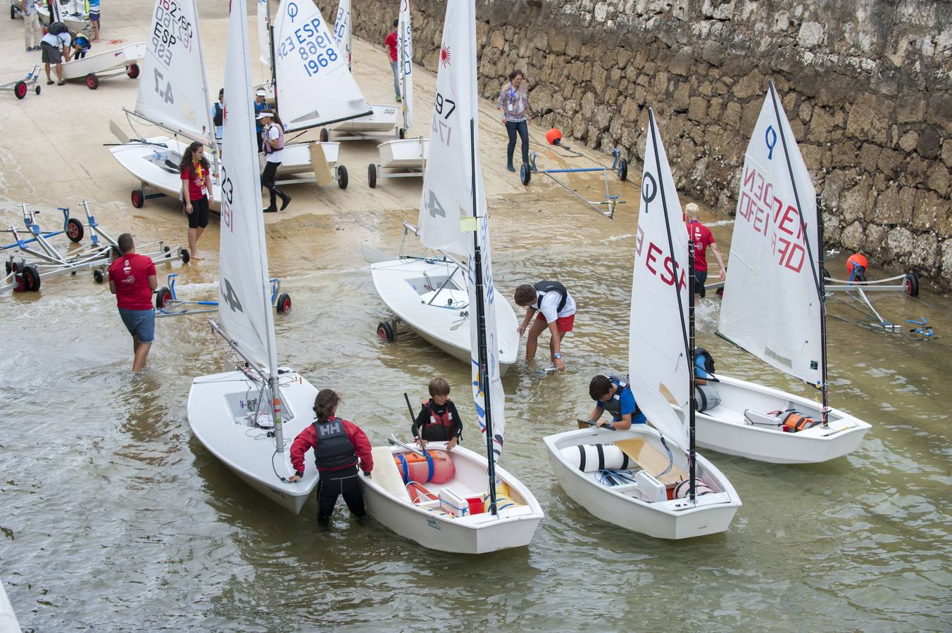 Entrenamientos para la Semana de la Vela