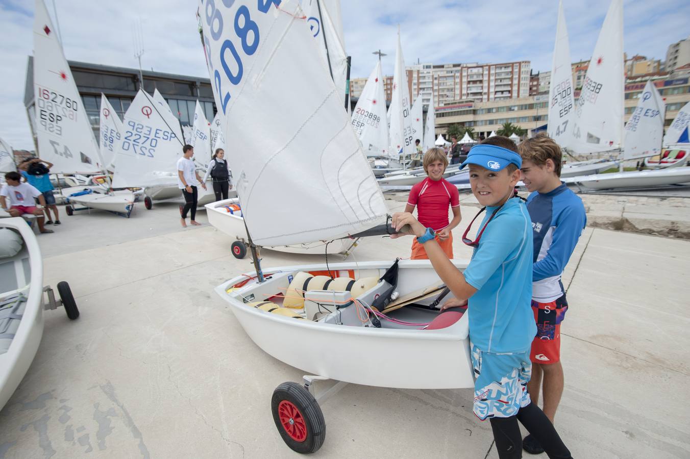 Entrenamientos para la Semana de la Vela