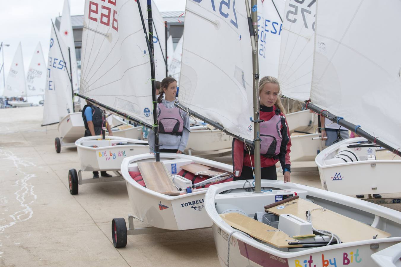 Entrenamientos para la Semana de la Vela