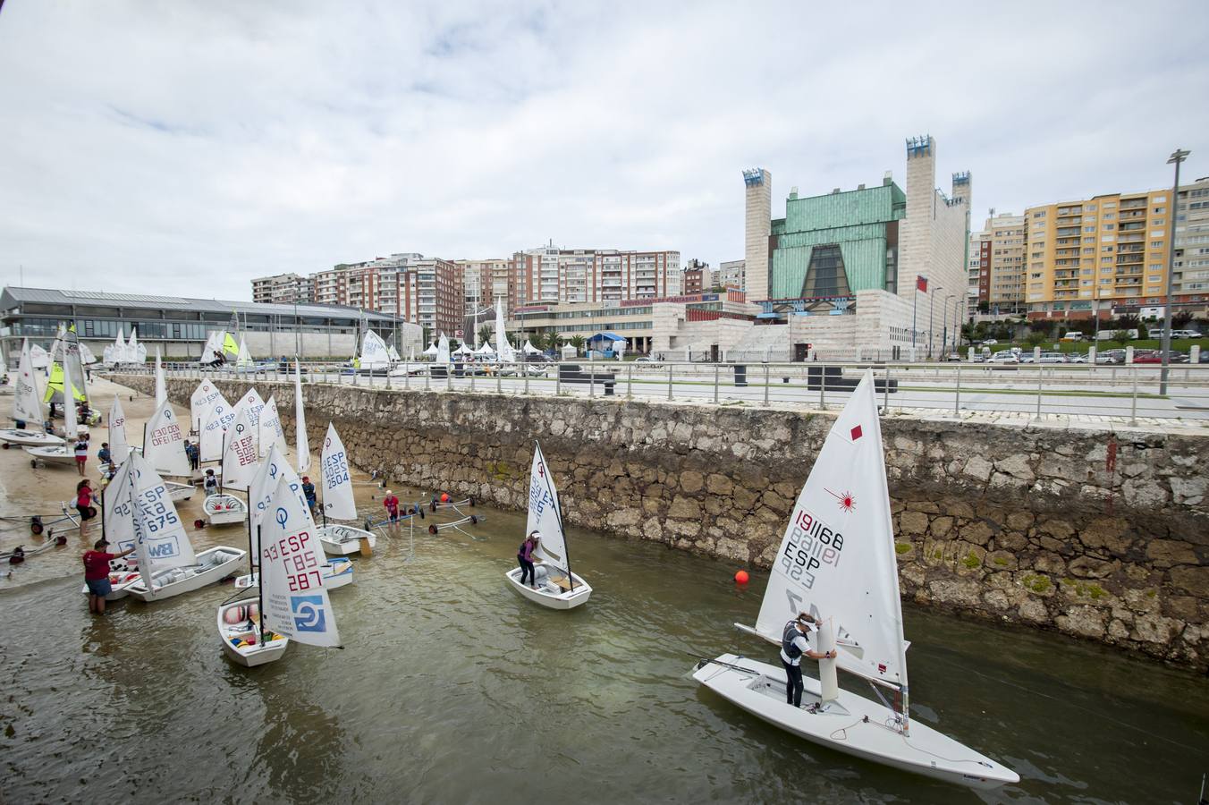 Entrenamientos para la Semana de la Vela