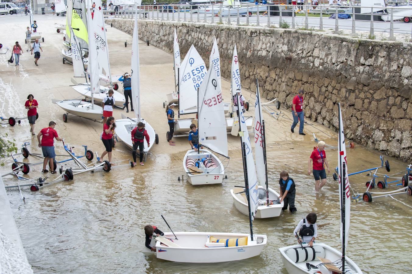 Entrenamientos para la Semana de la Vela