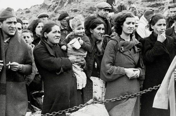 Refugiados españoles.