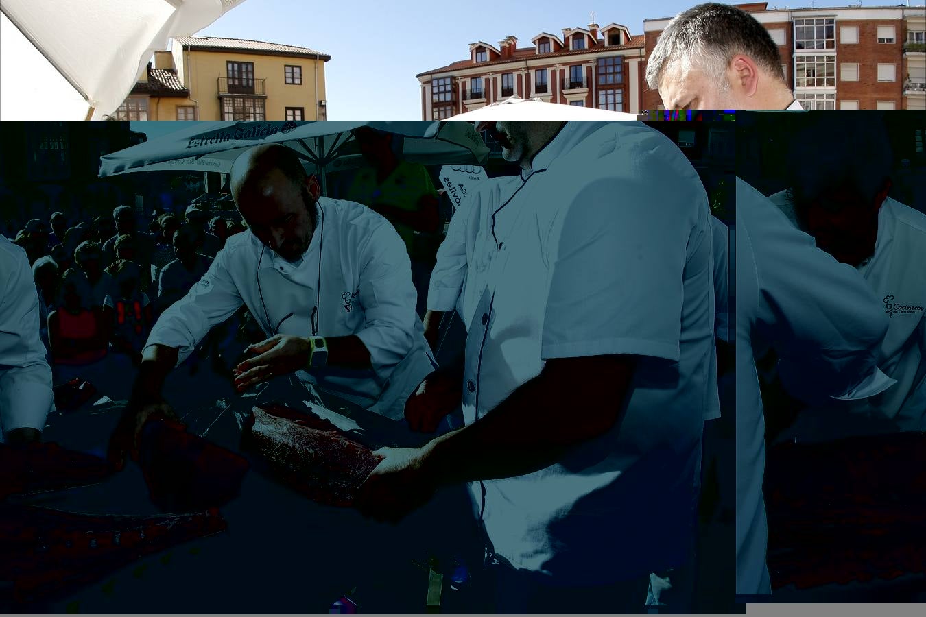Ronqueo de atún en Torrelavega