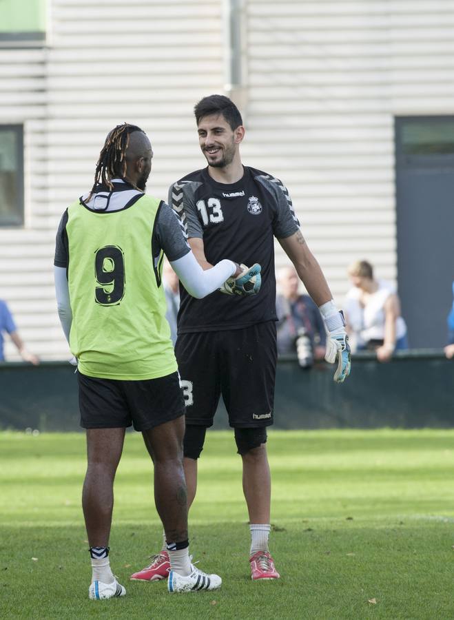 Tchité ya entrena con el Racing