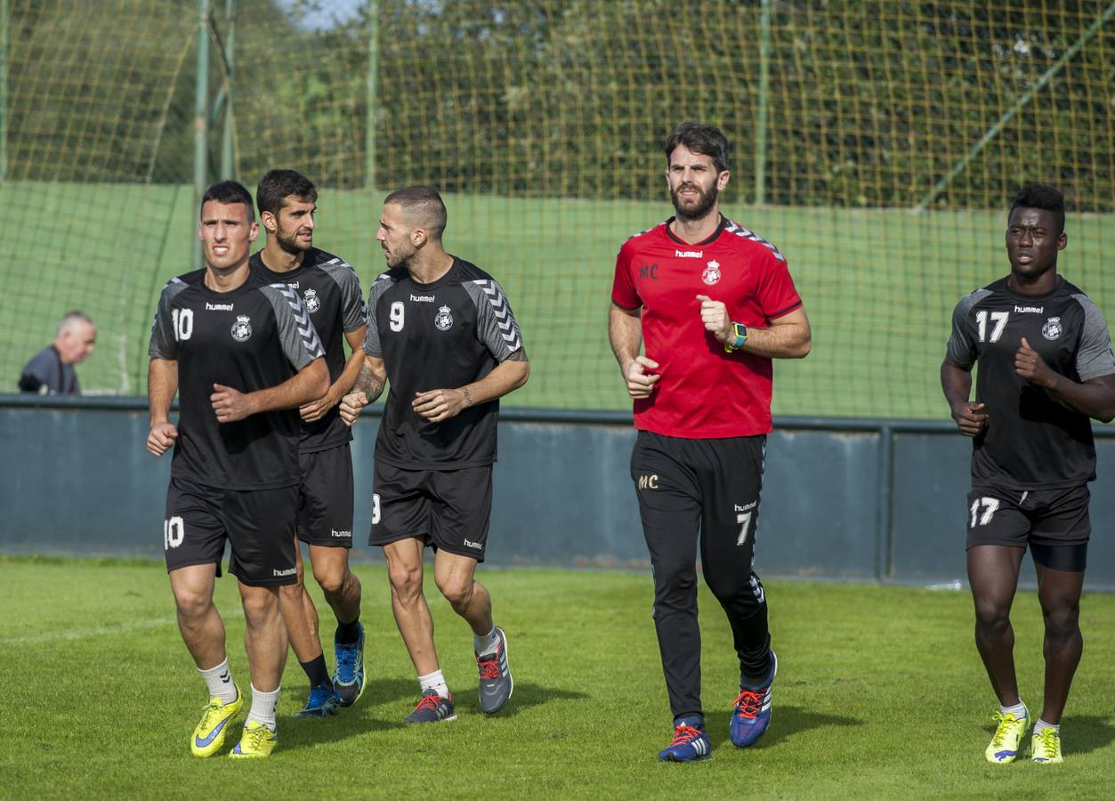 Tchité ya entrena con el Racing