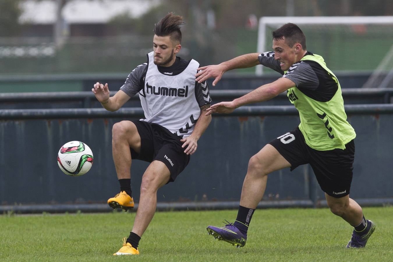 El Racing prepara el encuentro ante el Guijuelo