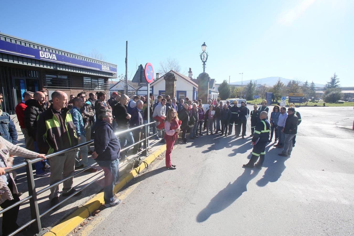 Protesta de los trabajadores de Gerdau en Reinosa