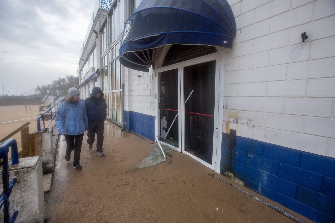 Santander se despierta tras el temporal